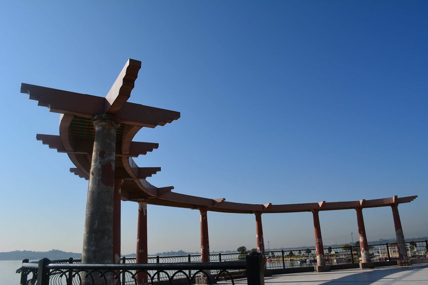 Lake View Park viewpoint at Rawal Lake